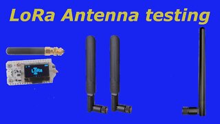 Cheap/Stock Lora Antenna Testing