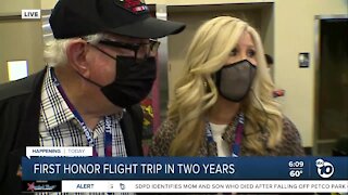 ABC 10News anchor accompanying father on Honor Flight San Diego