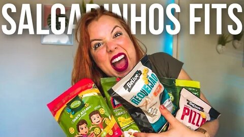 PROVANDO NOVIDADES FITNESS DO MERCADO | petiscos salgadinhos fits