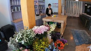 Her mobile "Petal Pusher" flower biz just went off-road and landed in the heart of Allentown