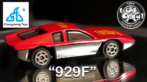 “929F” in Fire Chief livery- Model by Changsheung Toys