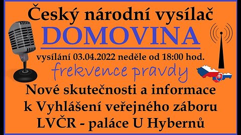 Nové skutečnosti & informace zábor LVČR - paláce U Hybernů | vysílání 03.04.2022