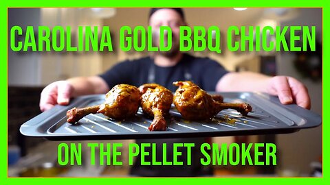 How to smoke Carolina Gold BBQ Chicken - Tangy, Sweet, and Amazing!