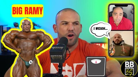 Mr.Olympia Big Ramy Reveals WEIGHT & Flexes