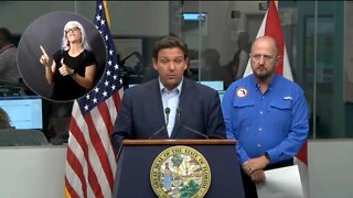 Gov Ron DeSantis: Hurricane Ian Storm Surge Hit 12 FEET