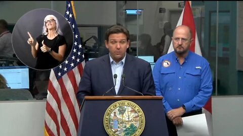 Gov Ron DeSantis: Hurricane Ian Storm Surge Hit 12 FEET