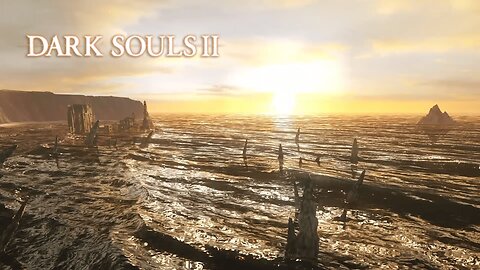 Melancholic Solitude | Majula OST With Ocean Waves | Dark Souls 2 Ambience