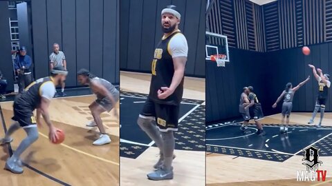 Drake Destroys Defender During OVO Games! 🏀