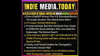 4/1: Even ChatGPT Knows The U.S. Provoked Russia To Invade Ukraine | I'm Angry +