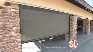 All Pro Shade Concepts has awnings and shades for businesses and homeowners