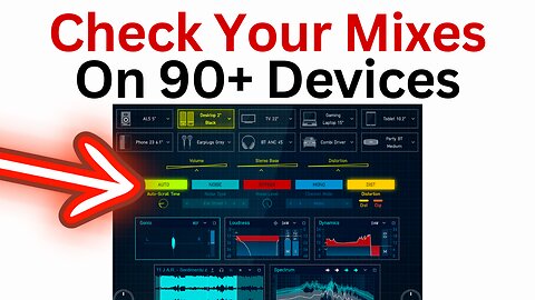 MIX CHECKER ULTRA FIRST LOOK 90 Simulated Pro-Audio & Consumer Devices To Check Your Mixes