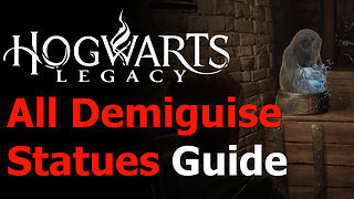 Hogwarts Legacy - All 33 Demiguise Statue Locations - Demiguise Dread Achievement/Trophy Guide