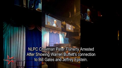 Flaherty Arrested After Connecting Buffet to Gates and Epstein! (Full Speech at End of Video)