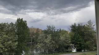 Spokane River at The Mission Street Bridge