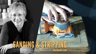 Sanding & Stripping - Furniture Flipping Tips