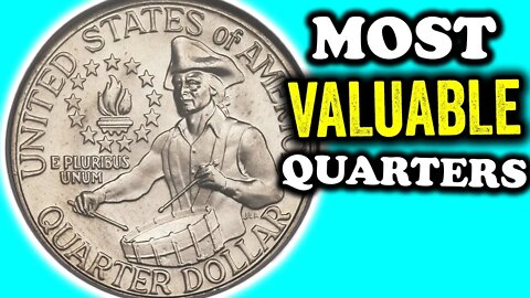 MOST VALUABLE QUARTERS FROM THE 1970'S - ERROR QUARTERS WORTH MONEY!!