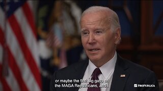 Biden Claims Now May Be The Last Gasp Of MAGA Republicans