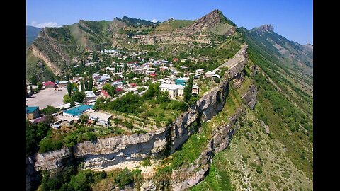 The North Caucasus. The beauty of Dagestan from a bird's eye view