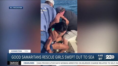 Fishermen help save teen girls swept out to sea near Salina State Beach