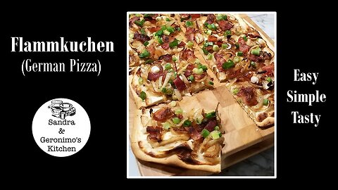 Flammkuchen (German Pizza)
