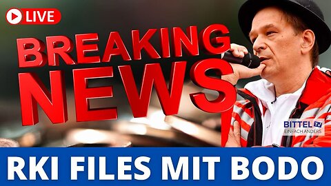 BREAKING NEWS - RKI-Files mit Bodo Schiffmann - 30.05.2024