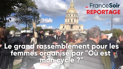 Le collectif "Où est mon cycle ?" s'est rassemblé à partir pour alerter sur les effets secondaires