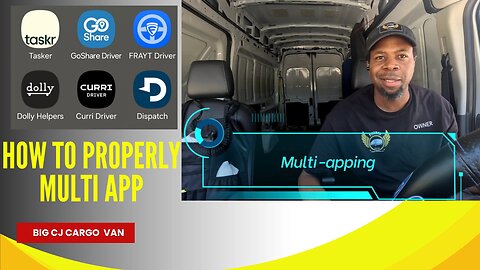 How to efficiently multi-app while delivering for gig app companies