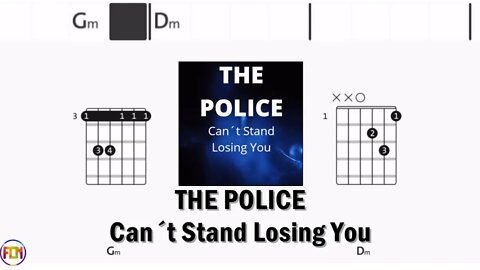 THE POLICE Can´t Stand Losing You GUITAR CHORDS & LYRICS