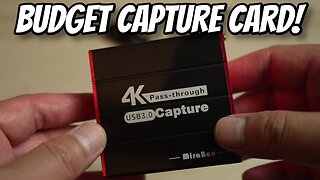 BEST BUDGET MiraBox Capture Card Review - 1080p 60fps Capture Card with 4k Passthrough! 🔥