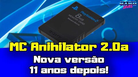 MC Annihilator 2.0a - Nova versão! Formate Memory Cards do PS2 e corrija problemas!