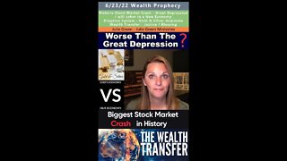 Historic Stock Market Crash prophecy - Julie Green 6/23/22