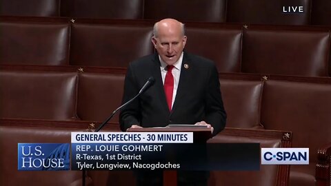 Gohmert: "We Want to See Freedom. We Want to See Equality"