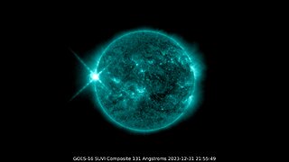 X5.01 Solar Flare Ends 2023 with RECORD LEVEL RADIATION