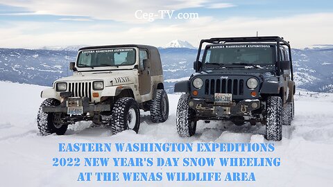 EWE Snow Wheeling at Wenas Wildlife Area - 1/1/2022
