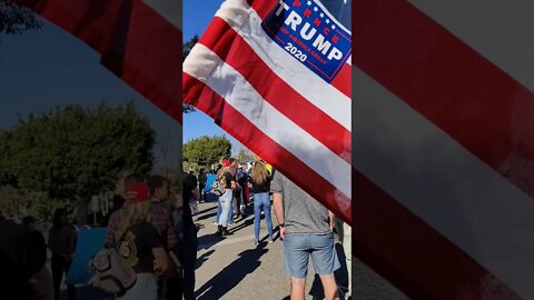 Heated Exchange at Open Up LA Rally in Santa Monica