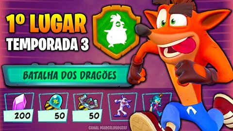 Prêmios da Temporada 3 do Crash On The Run