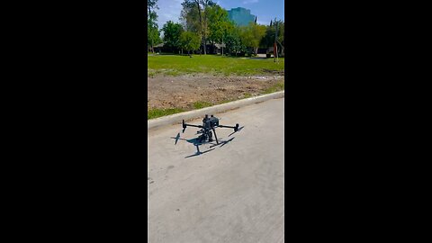 Dron listo para la próxima misión