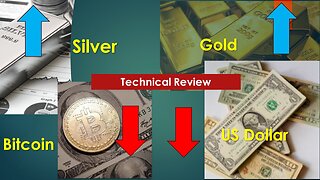 Gold Silver US Dollar Bitcoin Technical Analysis Apr 10 2024