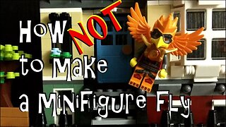 How NOT to make a Lego man fly
