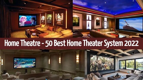 'Home Theatre' - 50 Best Home Theater System 2022 | 'Home Theatre Design Ideas 2022'
