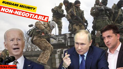Ukraine conflict: Putin tells Russians security is non-negotiable
