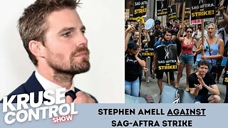 Stephen Amell AGAINST SAG AFTRA Strike