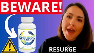 🚀RESURGE - ⚠️BIG WARNING!!⚠️ Resurge Review - RESURGE WORKS? - RESURGE REVIEWS - Resurge Weight Loss