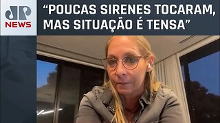 Médica brasileira em Tel Aviv relata acionamento de sirenes na cidade