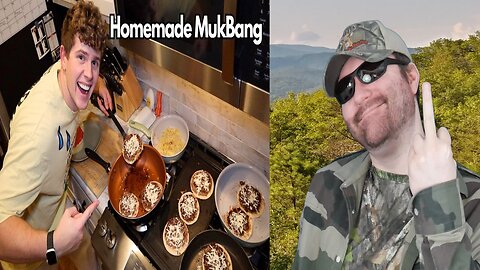 Eating A Homemade Meal - MukBang (Tommy Winkler) - Reaction! (BBT)