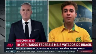 Confira os 10 deputados federais mais votados do Brasil