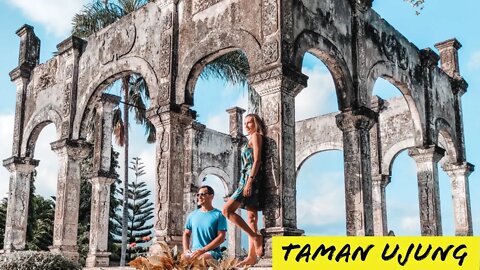 Bali Best Instagram Spots Ujumg Water Palace Sun Set | Travel Video Vlog | 2020 | CC Eng / Rus