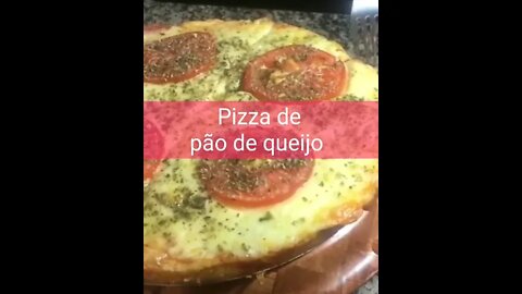 PIZZA DE PÃO DE QUEIJO - SURPREENDENTE