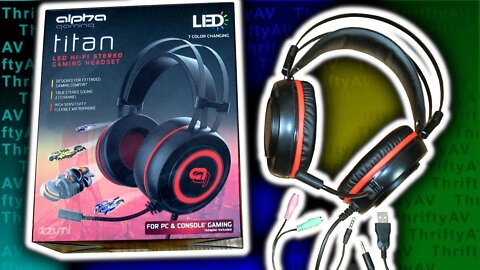 Gaming on a Budget! Tzumi Alpha Gaming Titan LED Hi-Fi Stereo Gaming Headset | Unboxing & Evaluation