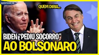 BIDEN "PEDE SOCORRO" A BOLSONARO // Pode ser um fiasco! // Renato Barros